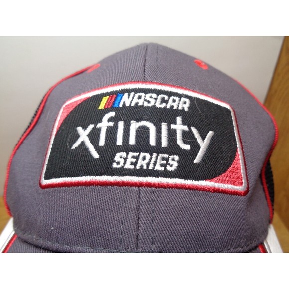 Nascar Xfinity Series Adjustable Black/Red/White Hat One Size - Picture 2 of 2